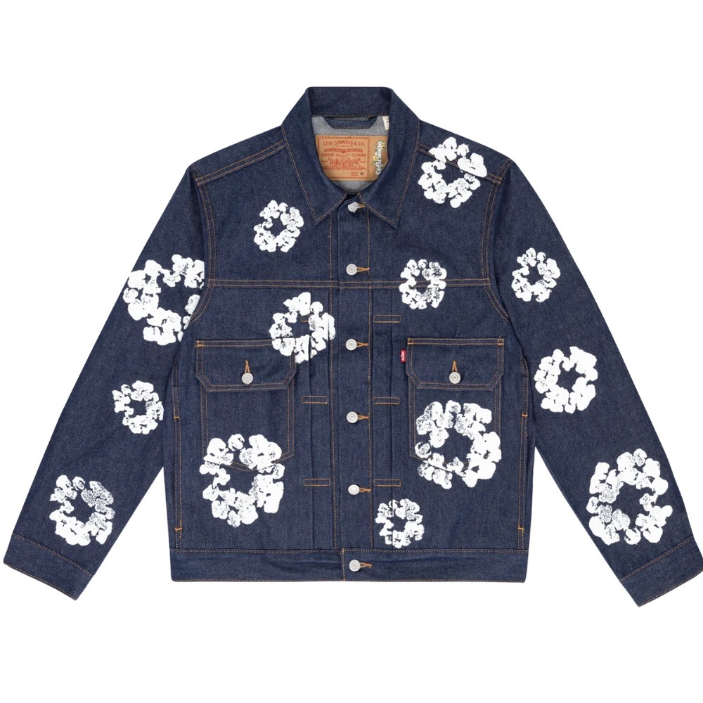 Denim Tears- TYPE - 2 ALL OVER WREATH RAW
